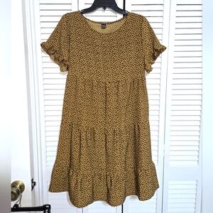 Seasty Women's L Floral Print Dress